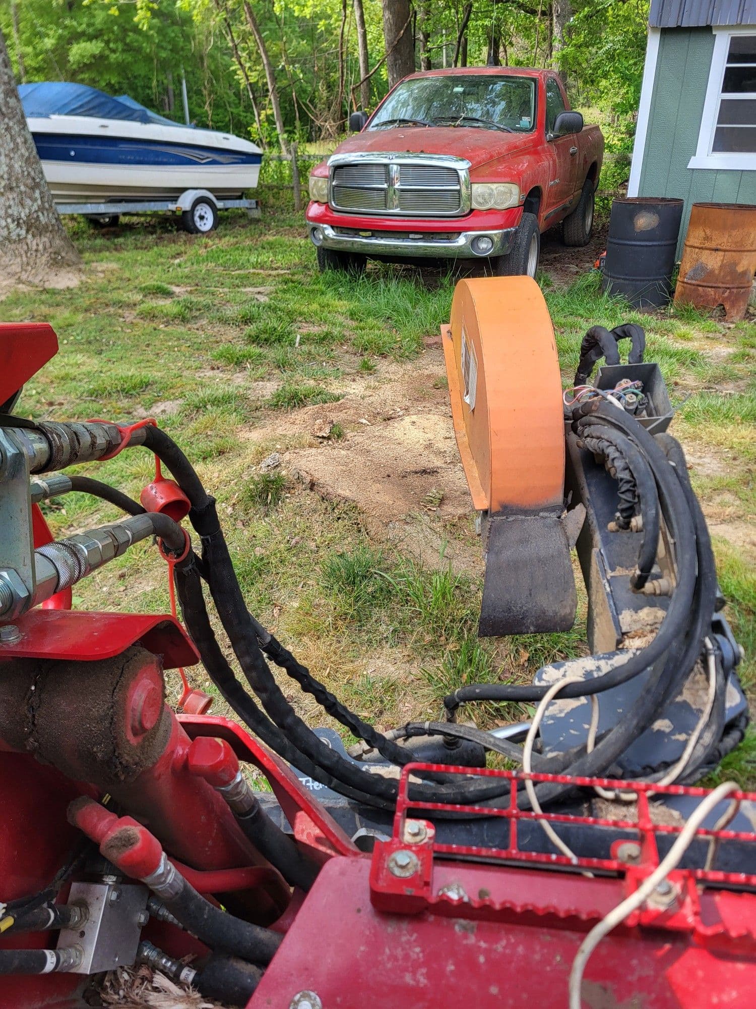 stump grinding in lanexa done right image